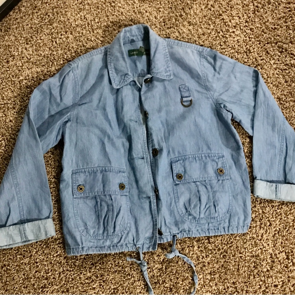 Ralph Lauren Vintage Chambray Lightweight Denim Jacket